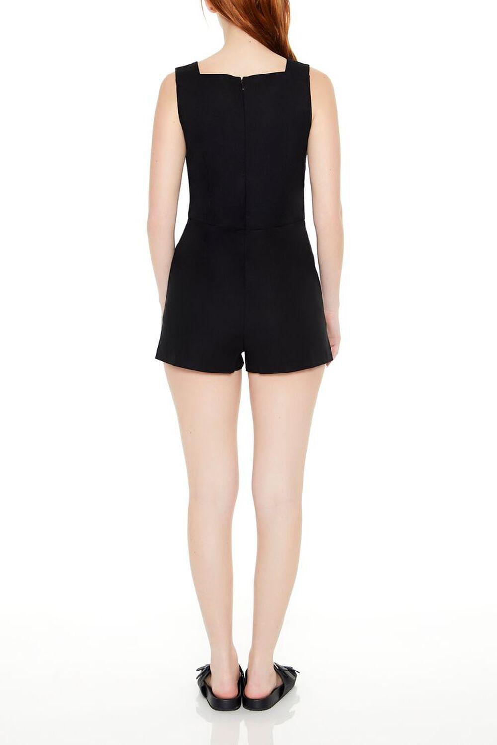 Square-Neck Sleeveless Romper | Forever 21 Product Image