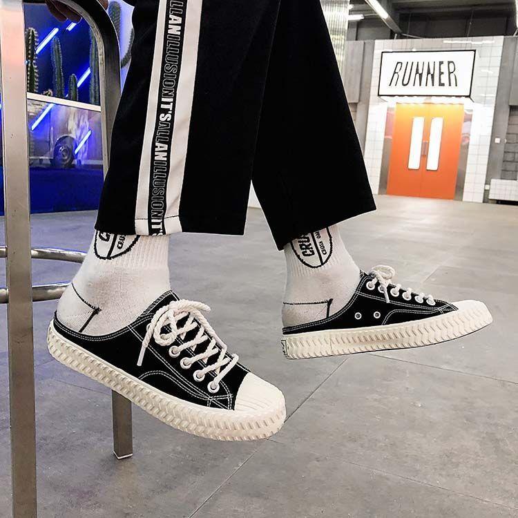 Canvas Mule Sneakers Product Image