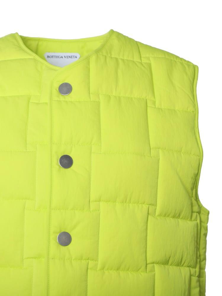 BOTTEGA VENETA Green Nylon Vest Product Image