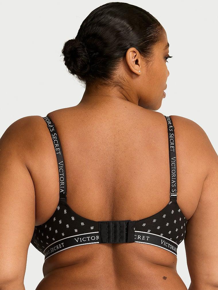 Lightly Lined Full-Coverage Cotton Bra Product Image