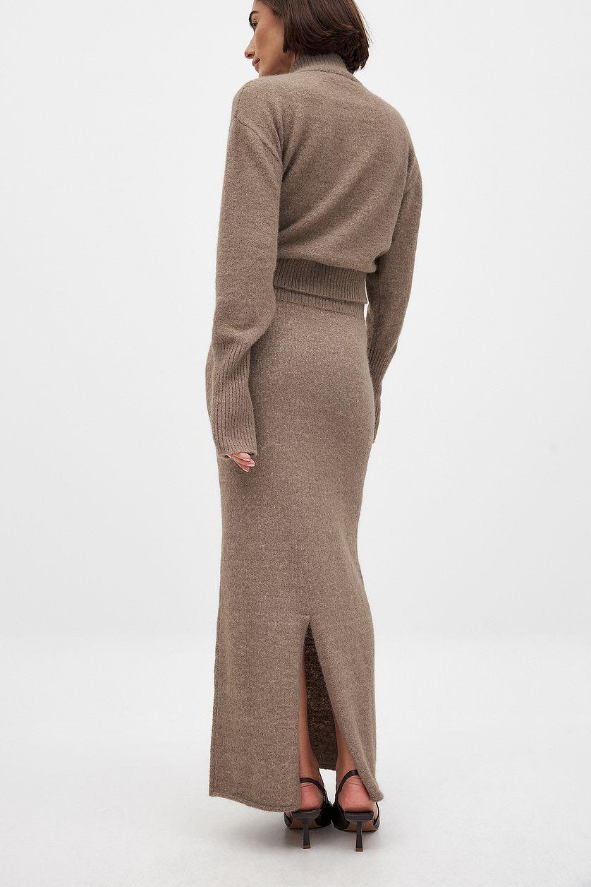 Knitted Maxi Skirt Product Image