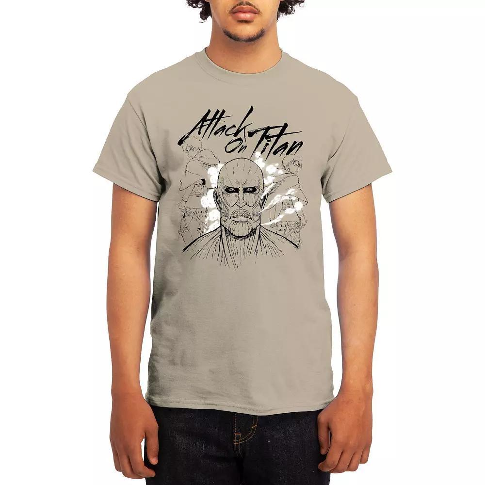 Men's Attack on Titan Sketch Design Group Tee, Boy's, Size: Small Product Image