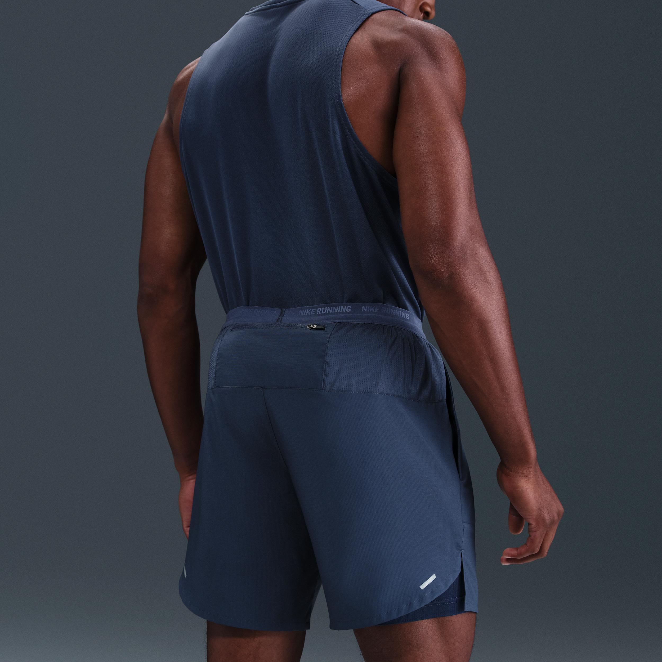 Nike Mens Stride Dri-FIT 7 2-in-1 Running Shorts | DM4759-437 Product Image