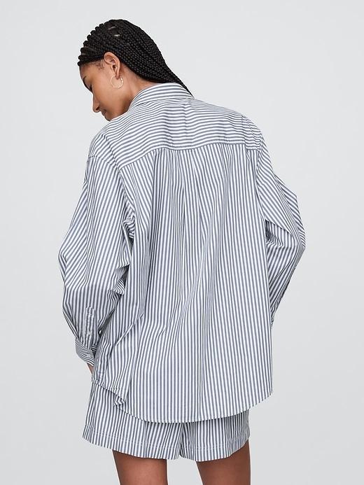 Organic Cotton Poplin Big Shirt Product Image