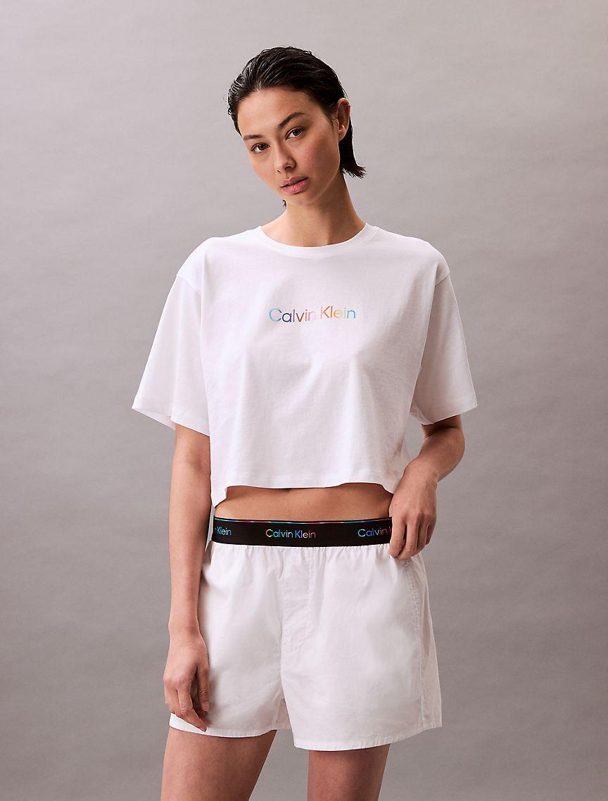 Pride Logo Poplin Sleep Short Product Image