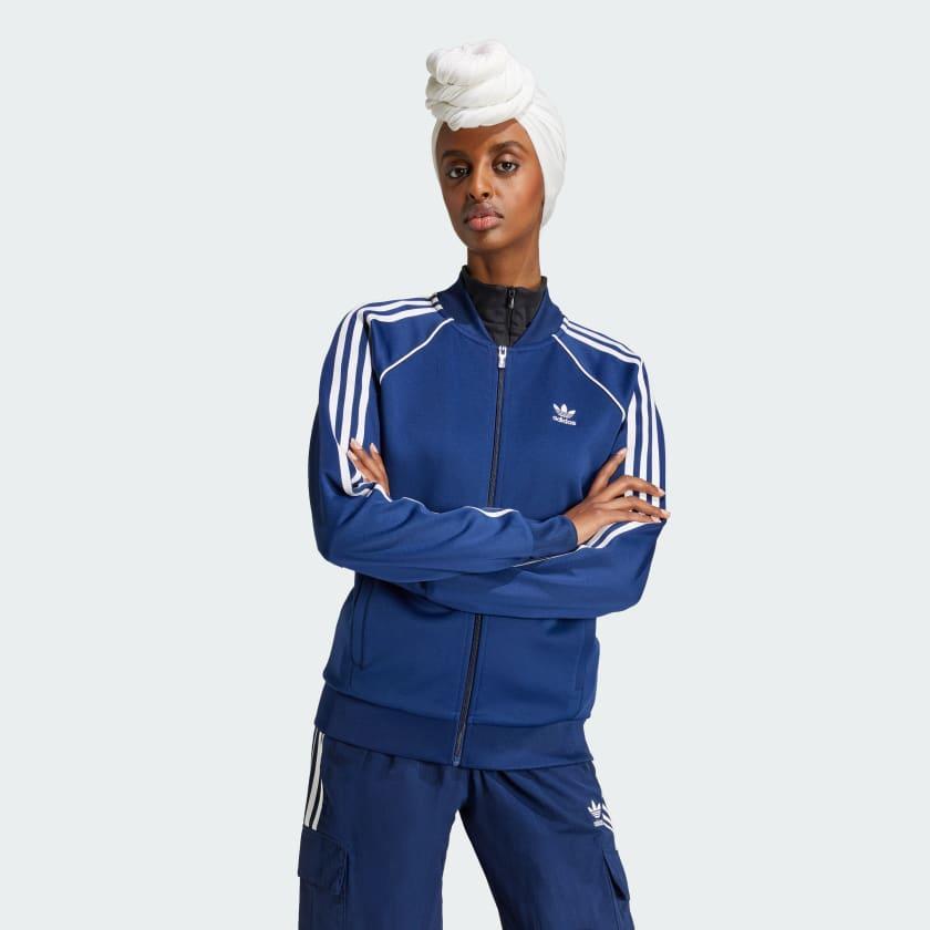 adidas Adicolor Classics SST Track Jacket Black S Womens Product Image