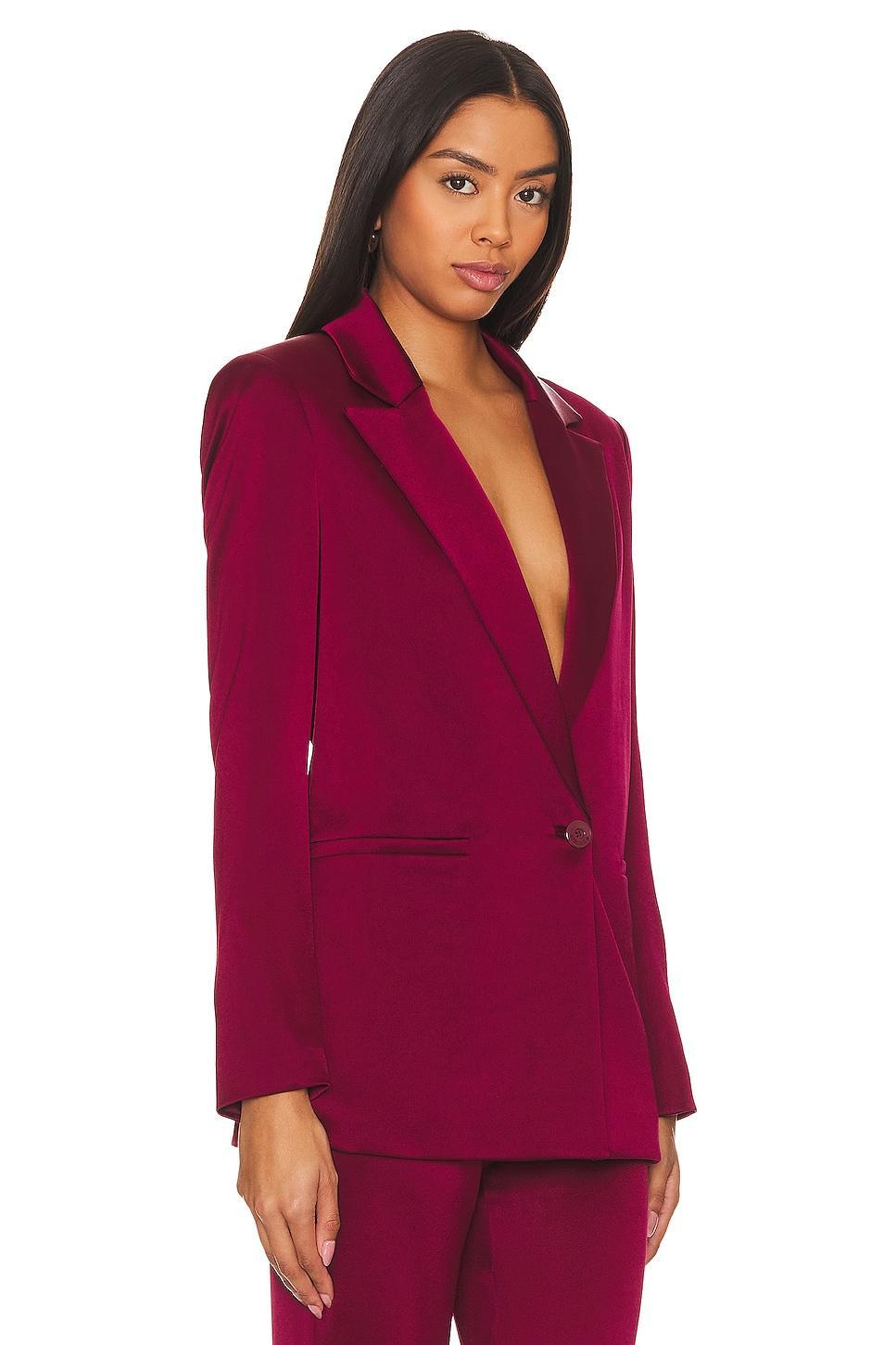 Denny Notch Collar Bf Blazer Product Image