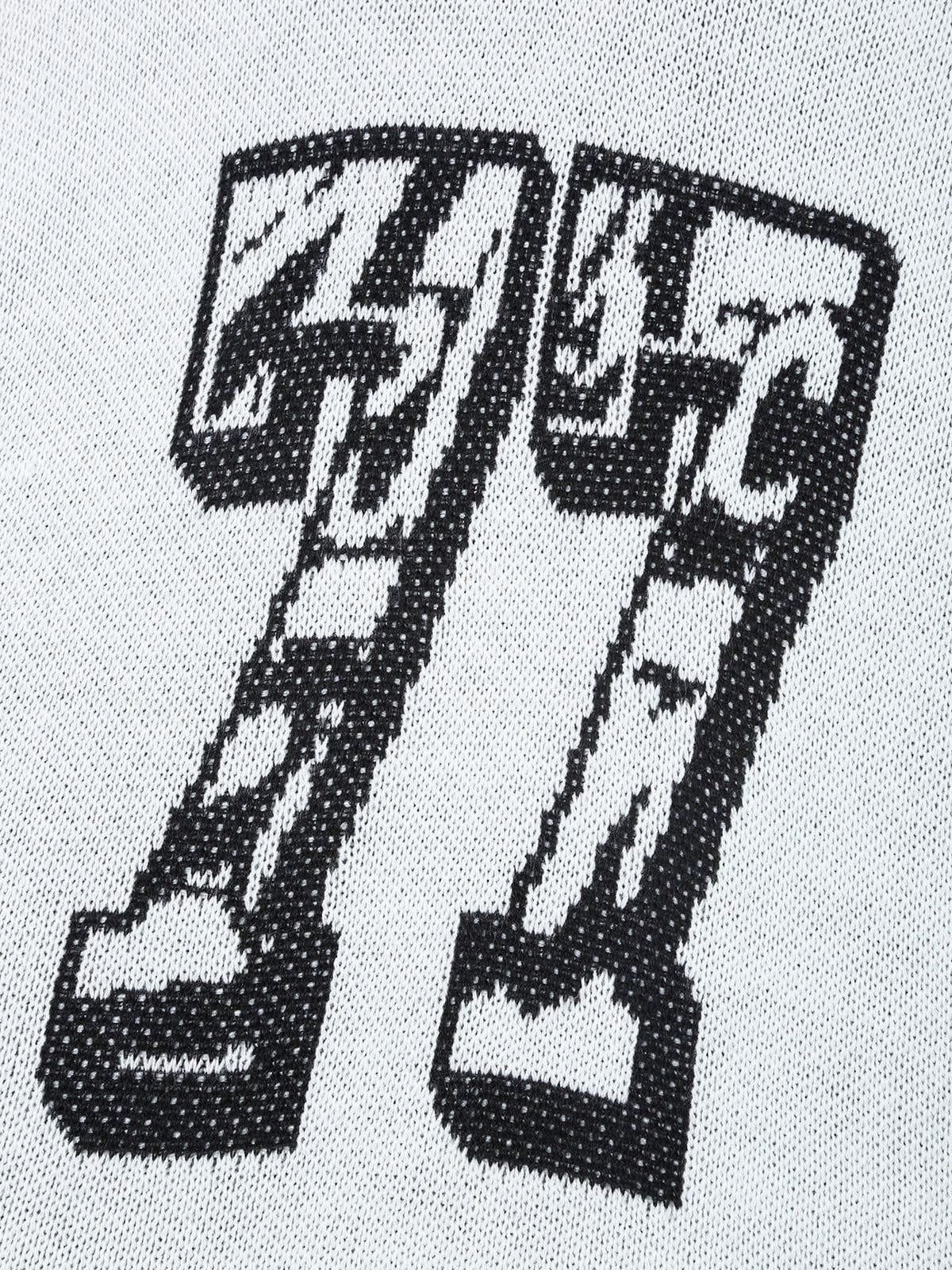 Aelfric Eden 77 V-Neck Knit Tee Product Image