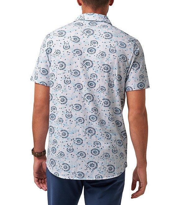 TravisMathew Flourish Short Sleeve Woven Shirt Product Image