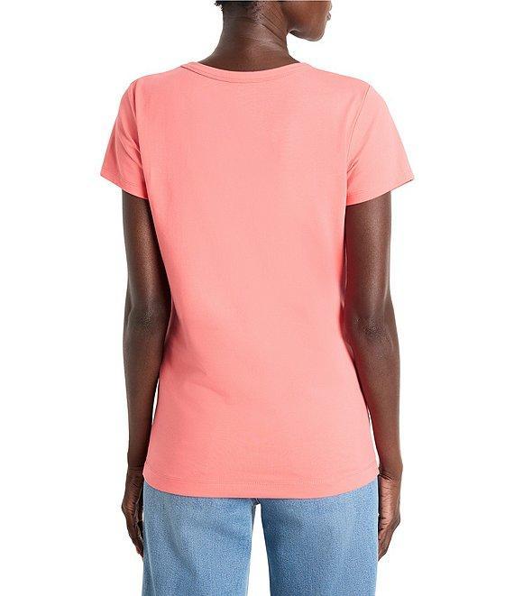 NIC + ZOE Perfect Knit Crew Neck Short Sleeve Tee Product Image