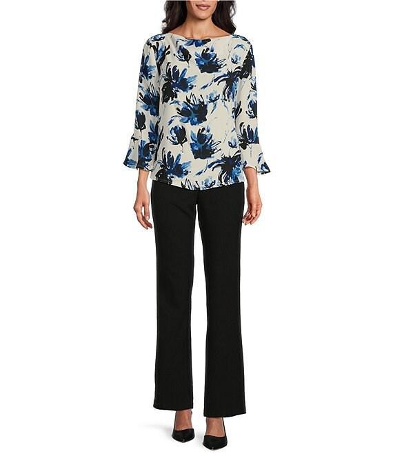 Investments Petite Size the PARK AVE fit Barely Bootcut Pants Product Image