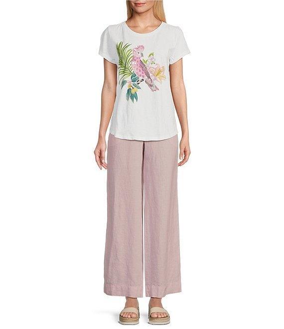 Tommy Bahama Two Palm Easy Lightweight Linen Elastic Drawstring Pants Product Image