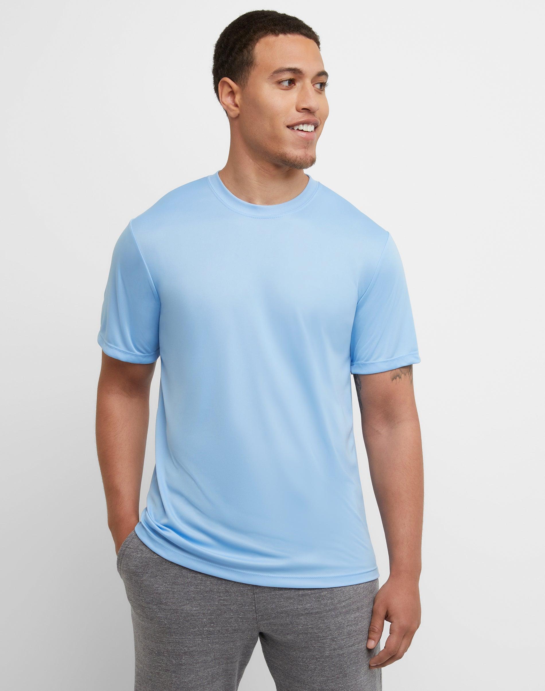 Men's Hanes® Sport Cool DRI 2-Pack Performance T-Shirt, Size: Small, Blue Product Image