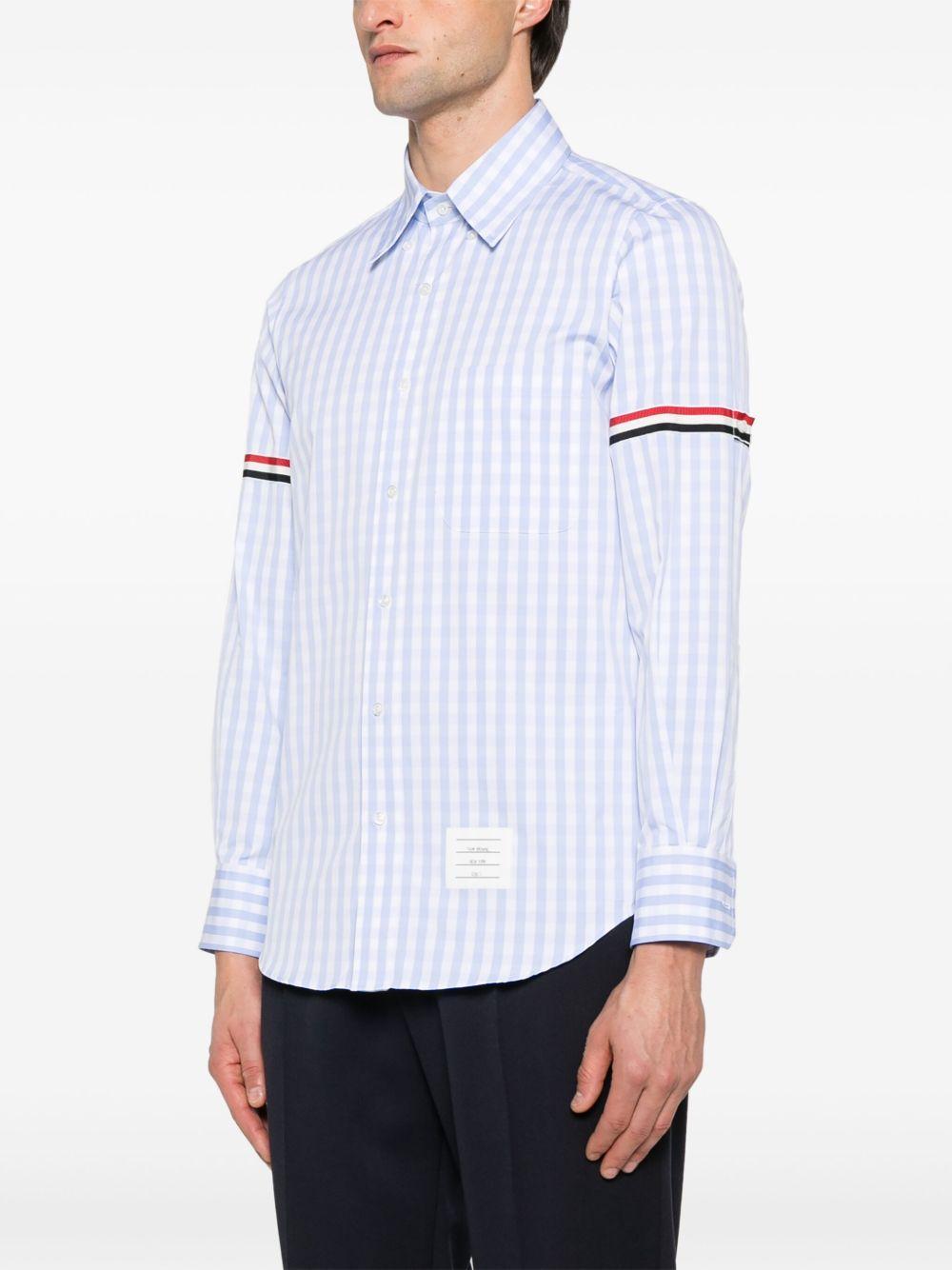 gingham-check poplin shirt  Product Image