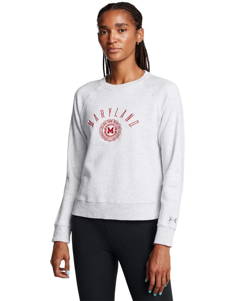 Women's UA All Day Fleece Collegiate Crew Product Image