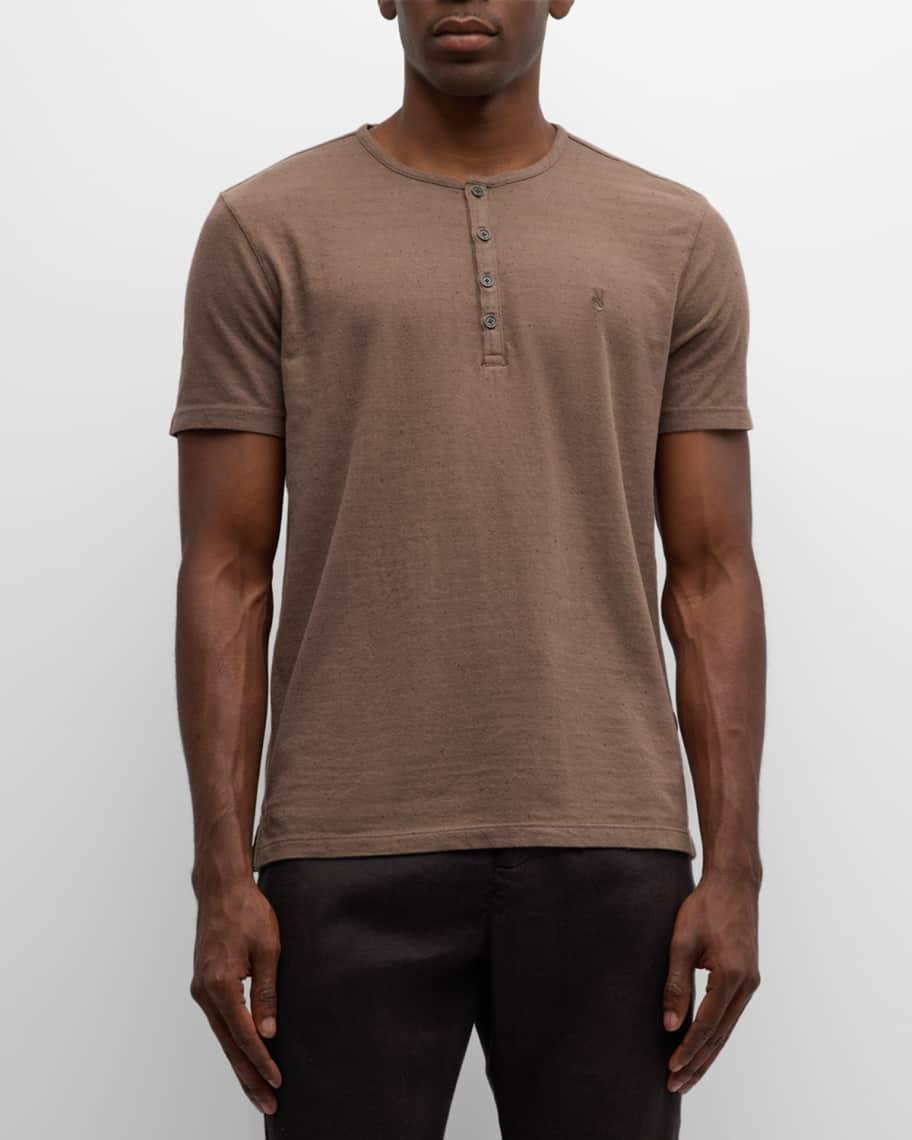 John Varvatos Jordan Henley K6551F24 Men's Clothing Product Image