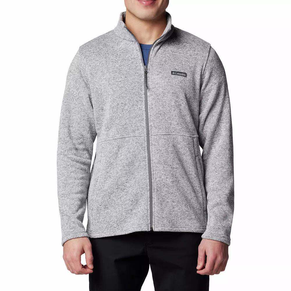 Men's Columbia Alto Pass™ Full Zip Sweater Fleece, Size: XXL, City Gray Grey Product Image