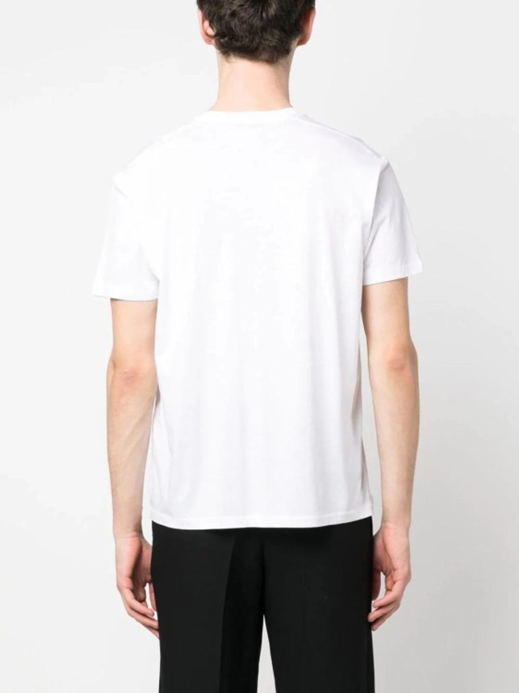 TOM FORD Placed Rib Slim-fit Lyocell And Cotton-blend T-shirt In Neutrals Product Image