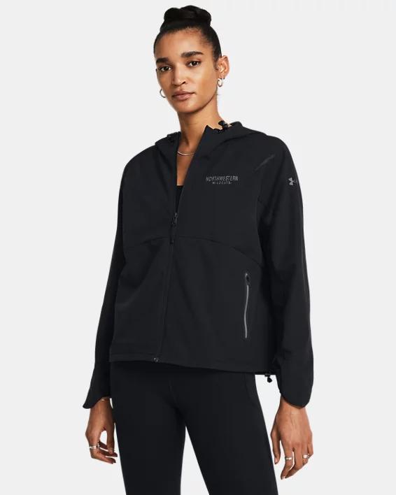 Women's UA Unstoppable Collegiate Hooded Jacket Product Image