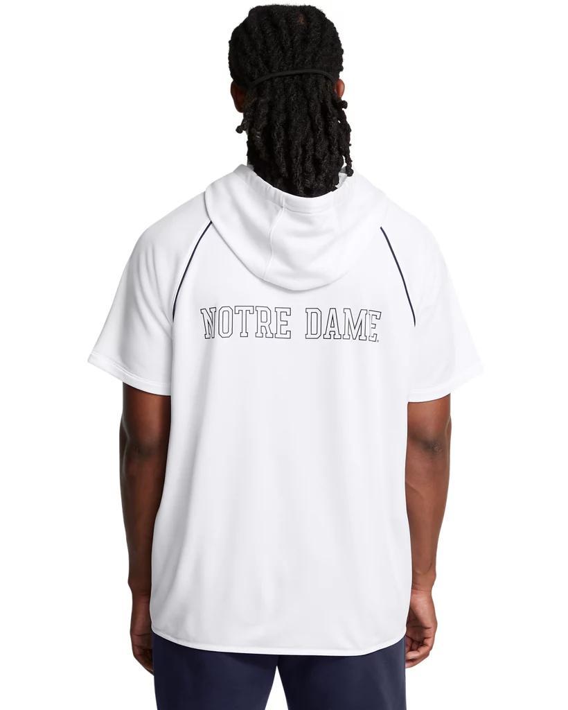 Men's UA Command Collegiate Short Sleeve Hoodie Product Image