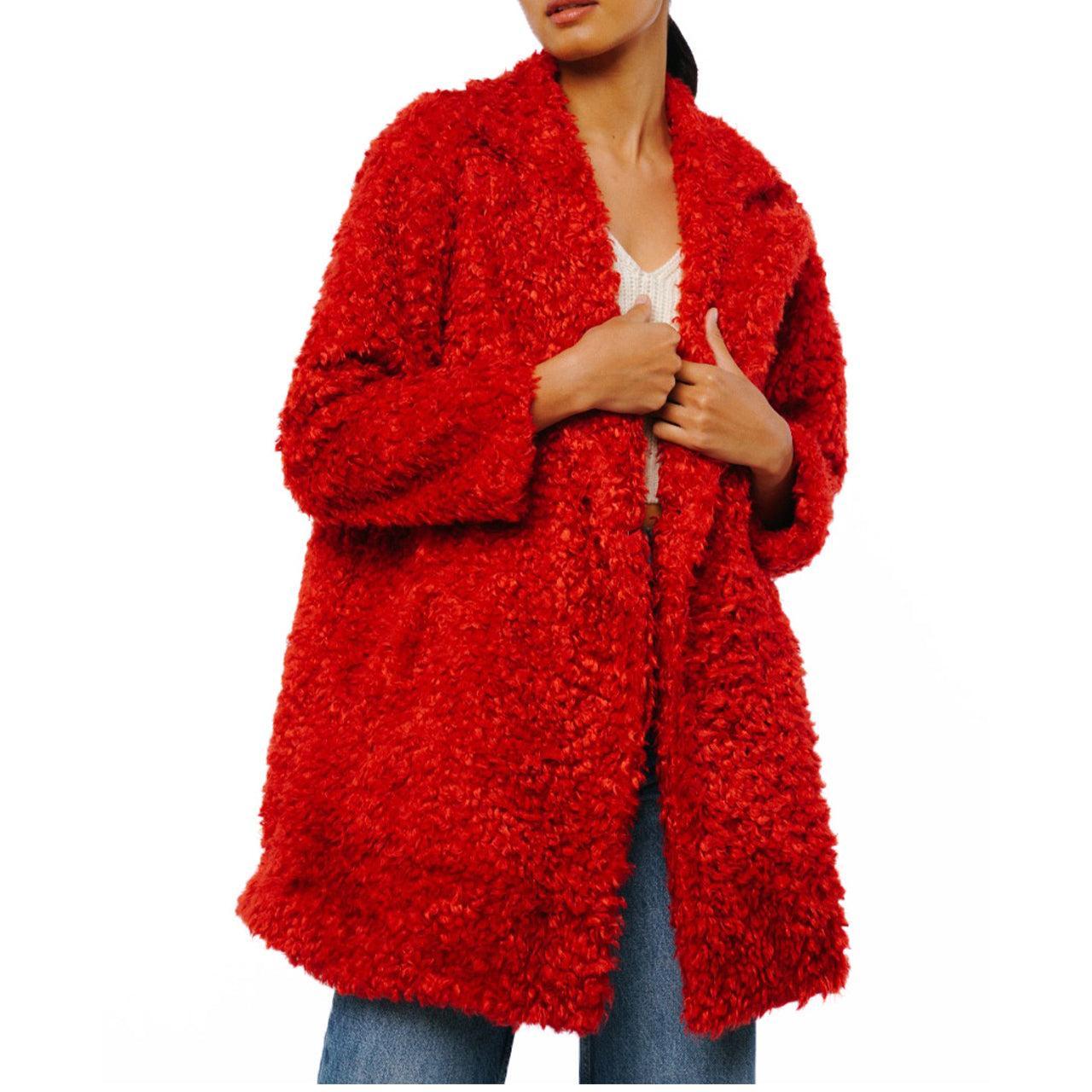 Mya Fuzzy Jacket Product Image