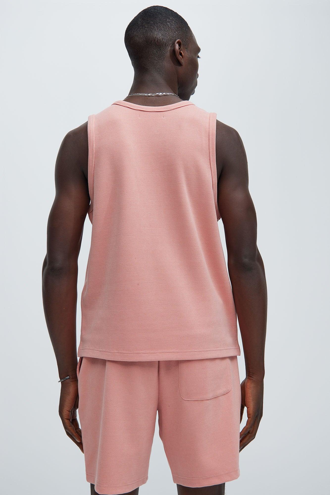 Cairo Textured Tank - Mauve Product Image