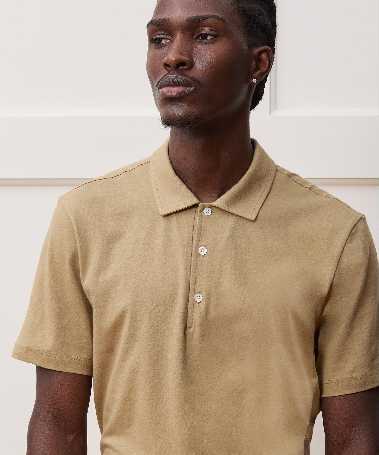 Made In L.A. Jersey Polo Product Image
