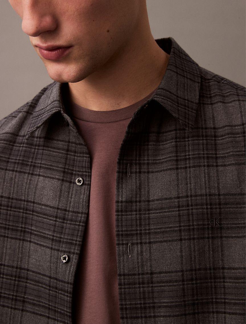 Plaid Flannel Classic Shirt Product Image