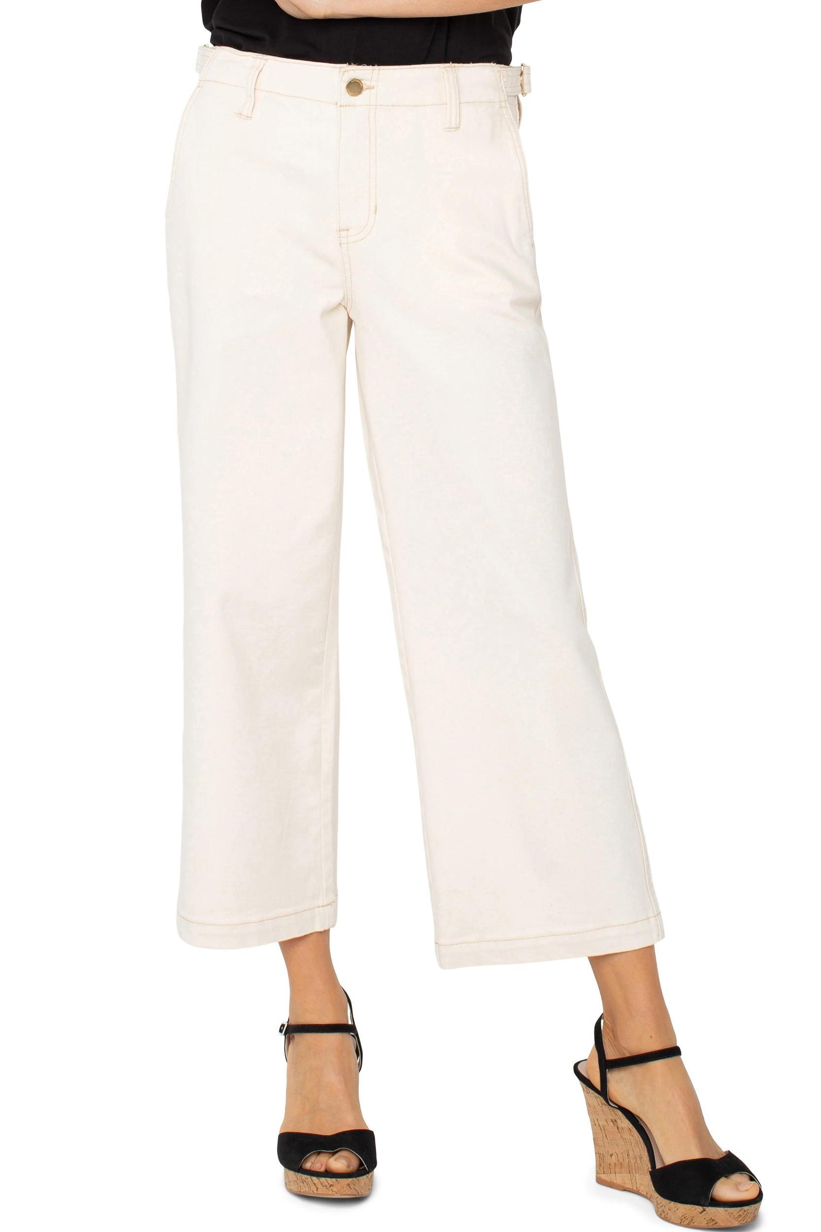 utility stride crop wide pants Product Image
