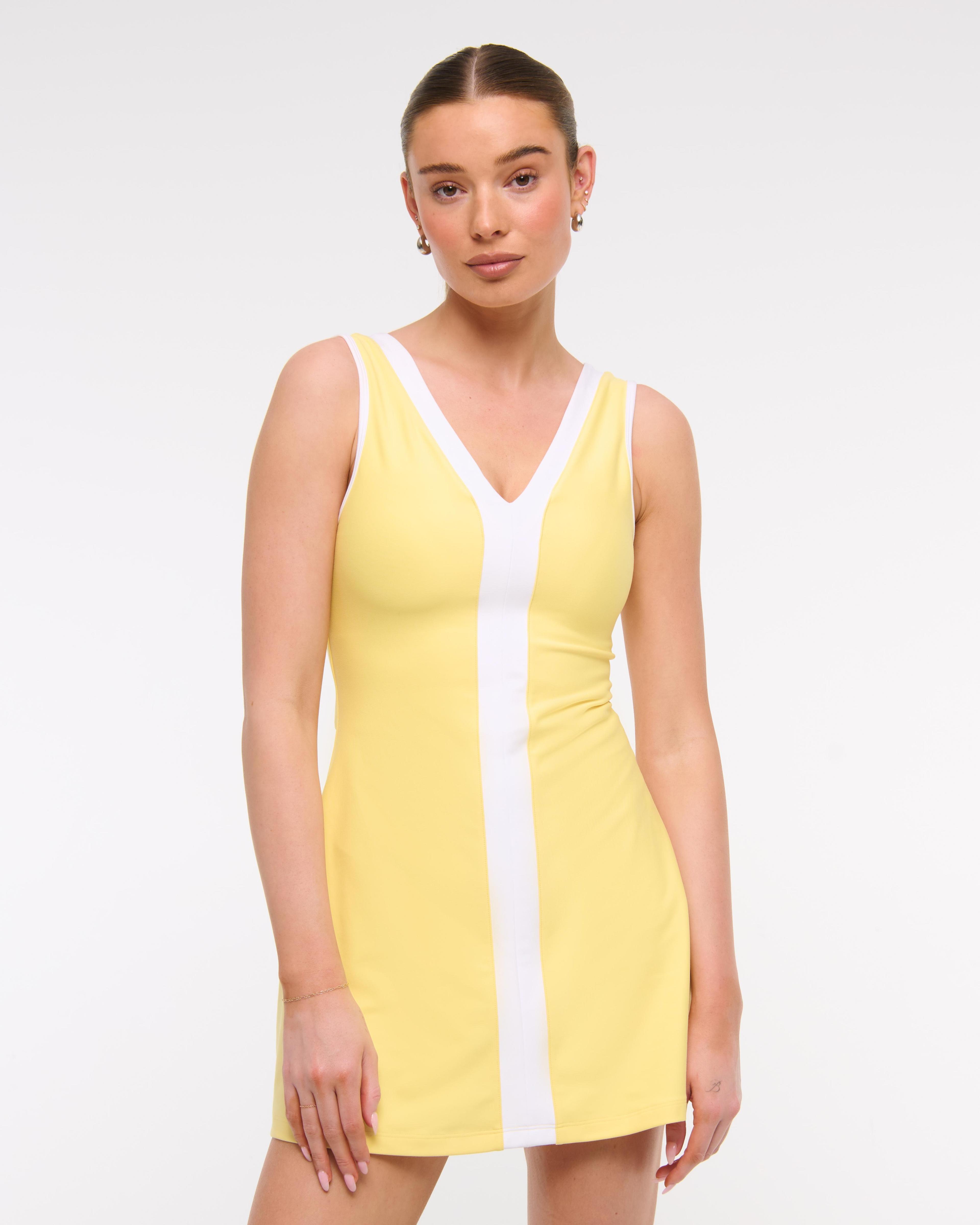 YPB sculptLUX V-Neck Mini Dress Product Image