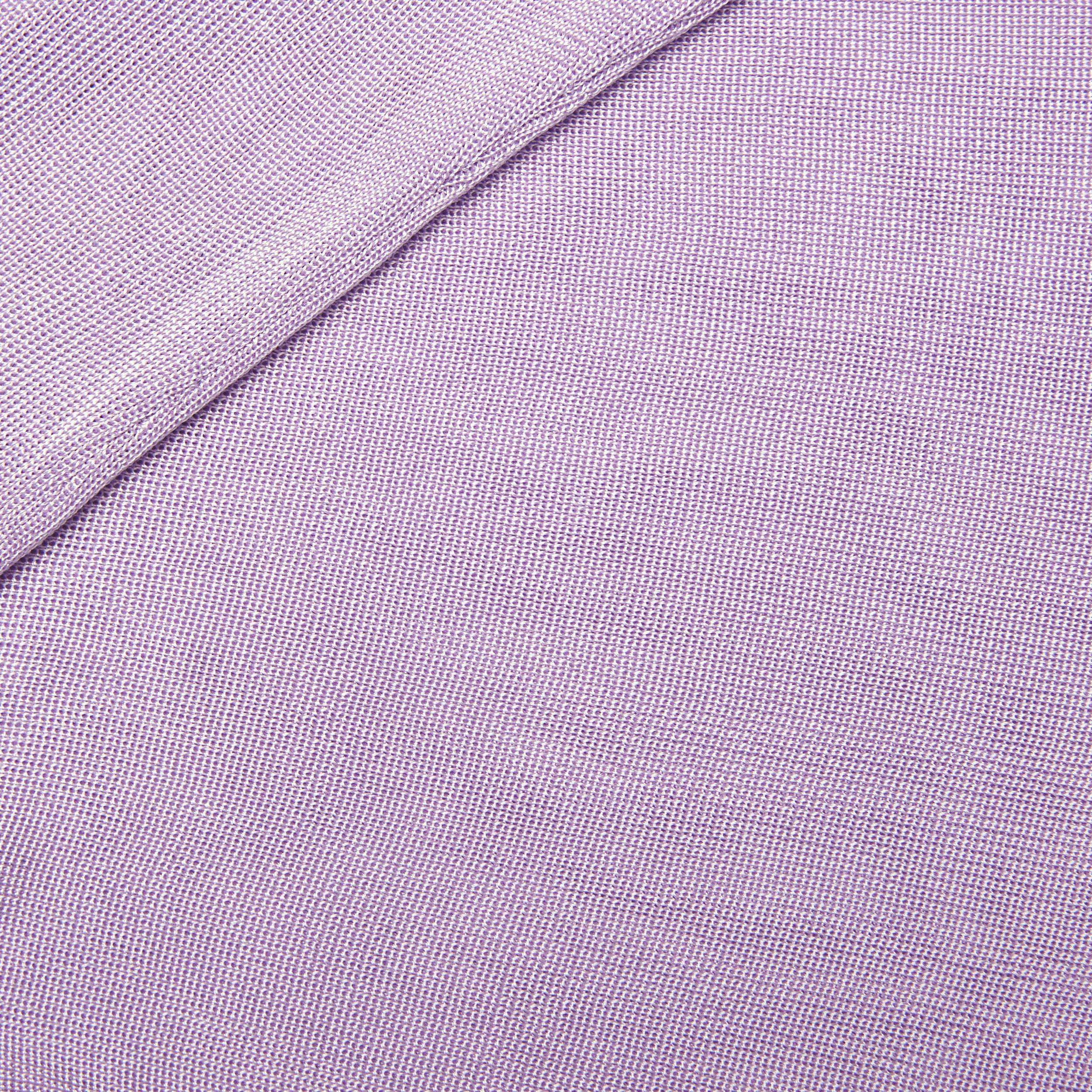 Lilac Viscose Knit Top Product Image