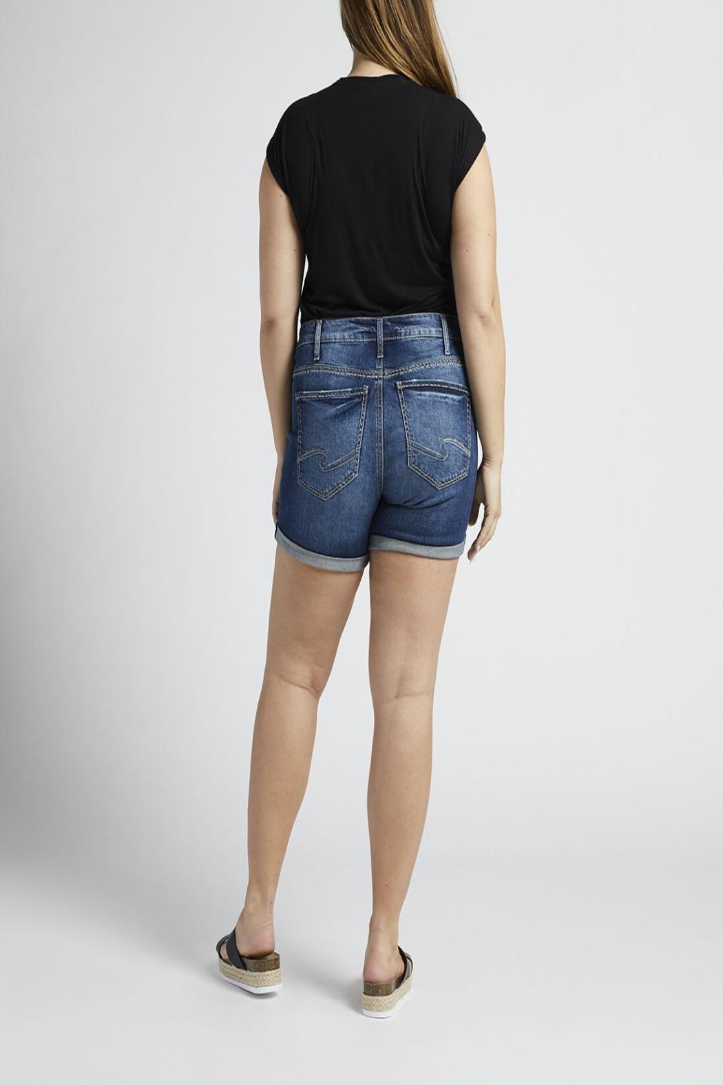 Curvy-Fit Mid-Rise Shorts Product Image