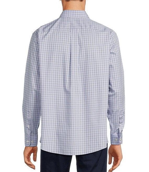 Gold Label Roundtree & Yorke Non-Iron Long Sleeve Small Check Sport Shirt Product Image