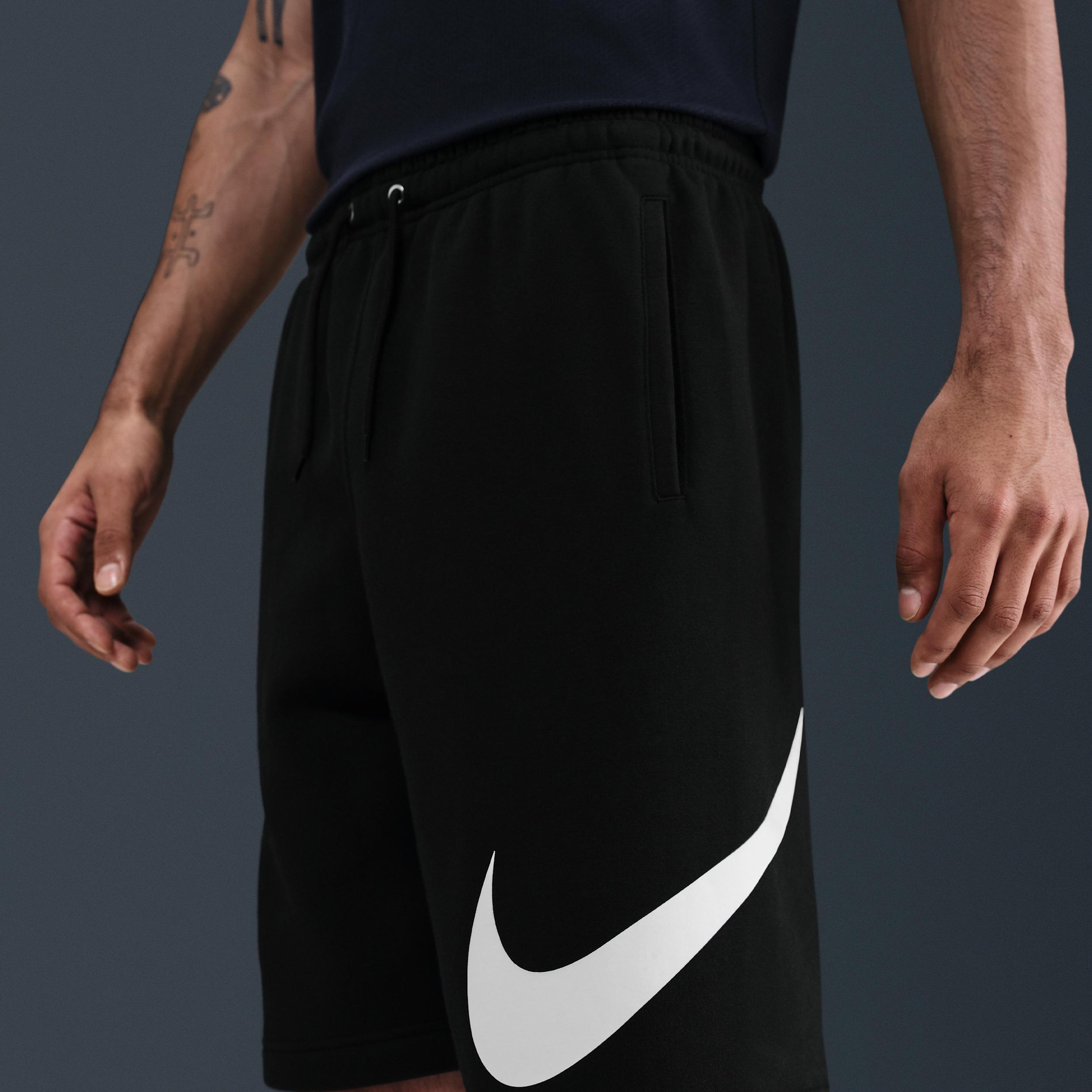 Nike Mens Club Fleece Shorts | FN3906-010 Product Image