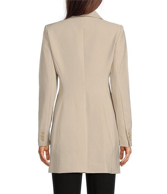 DKNY By Donna Karan Tech Tailoring Notch Lapel One-Button Topper Product Image