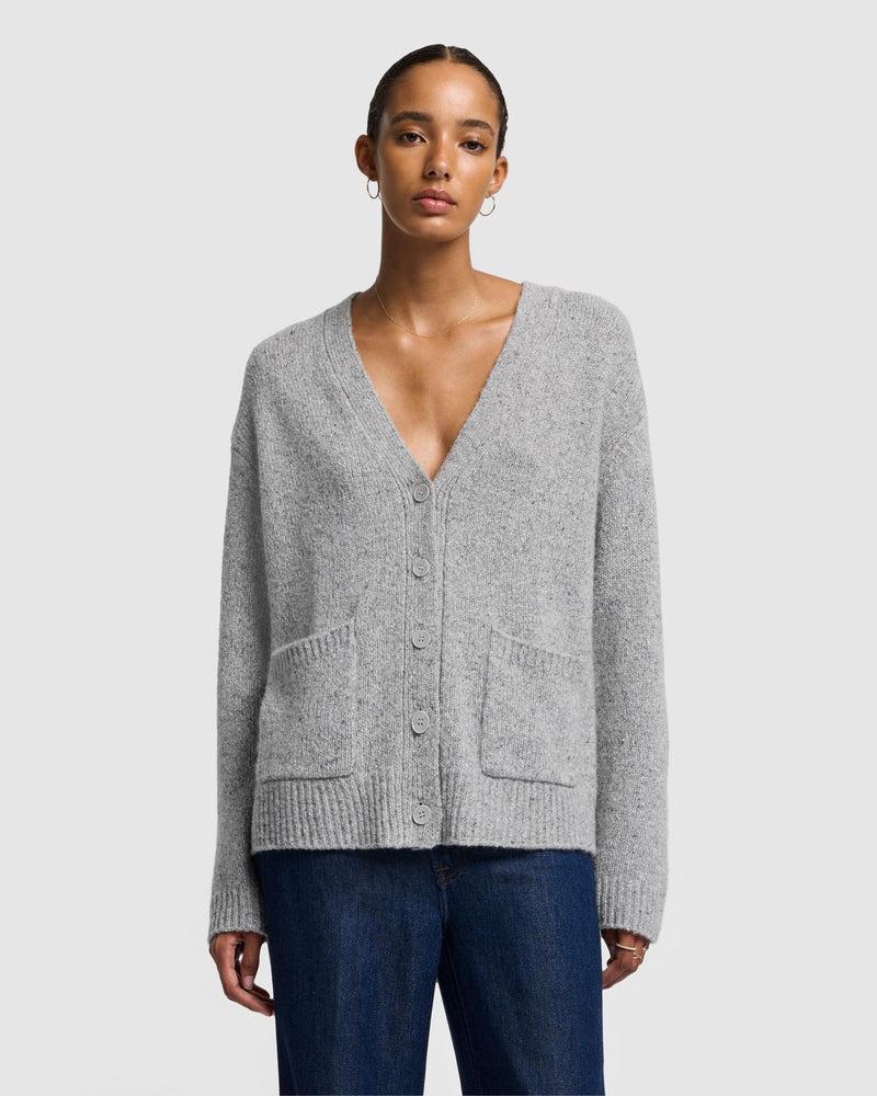 Cashmere Boyfriend Cardigan Product Image