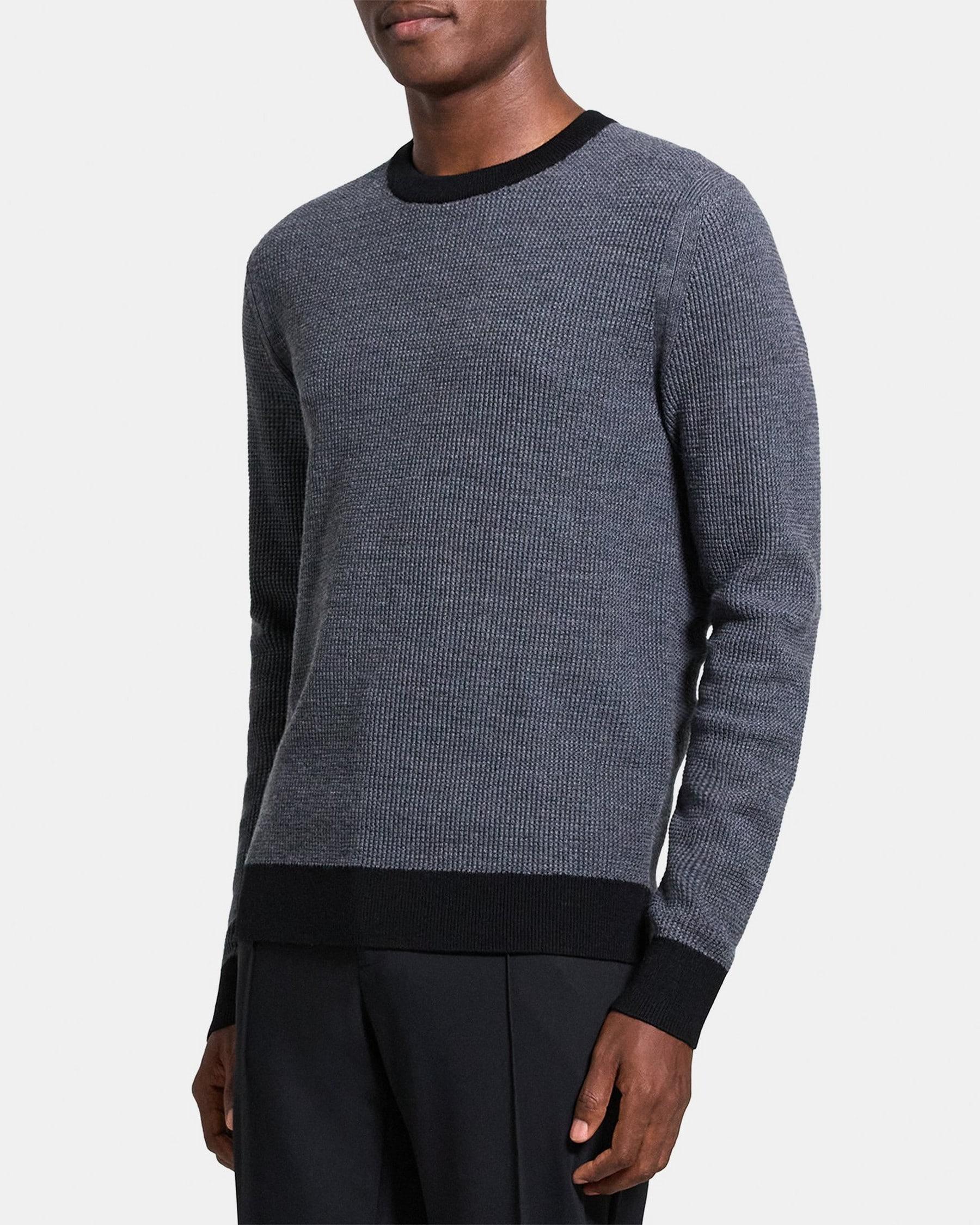 Crewneck Sweater in Merino Wool Product Image