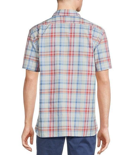 Cremieux Blue Label Plaid Short Sleeve Woven Shirt Product Image