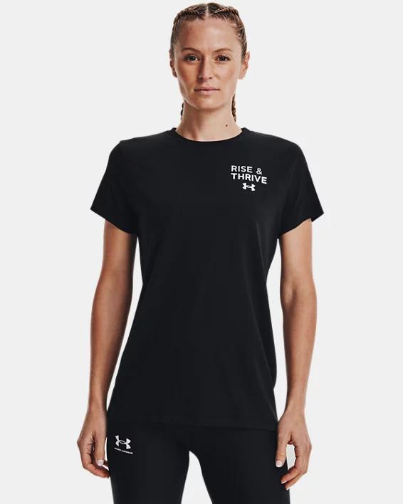 Women's UA Rise & Thrive Short Sleeve Product Image