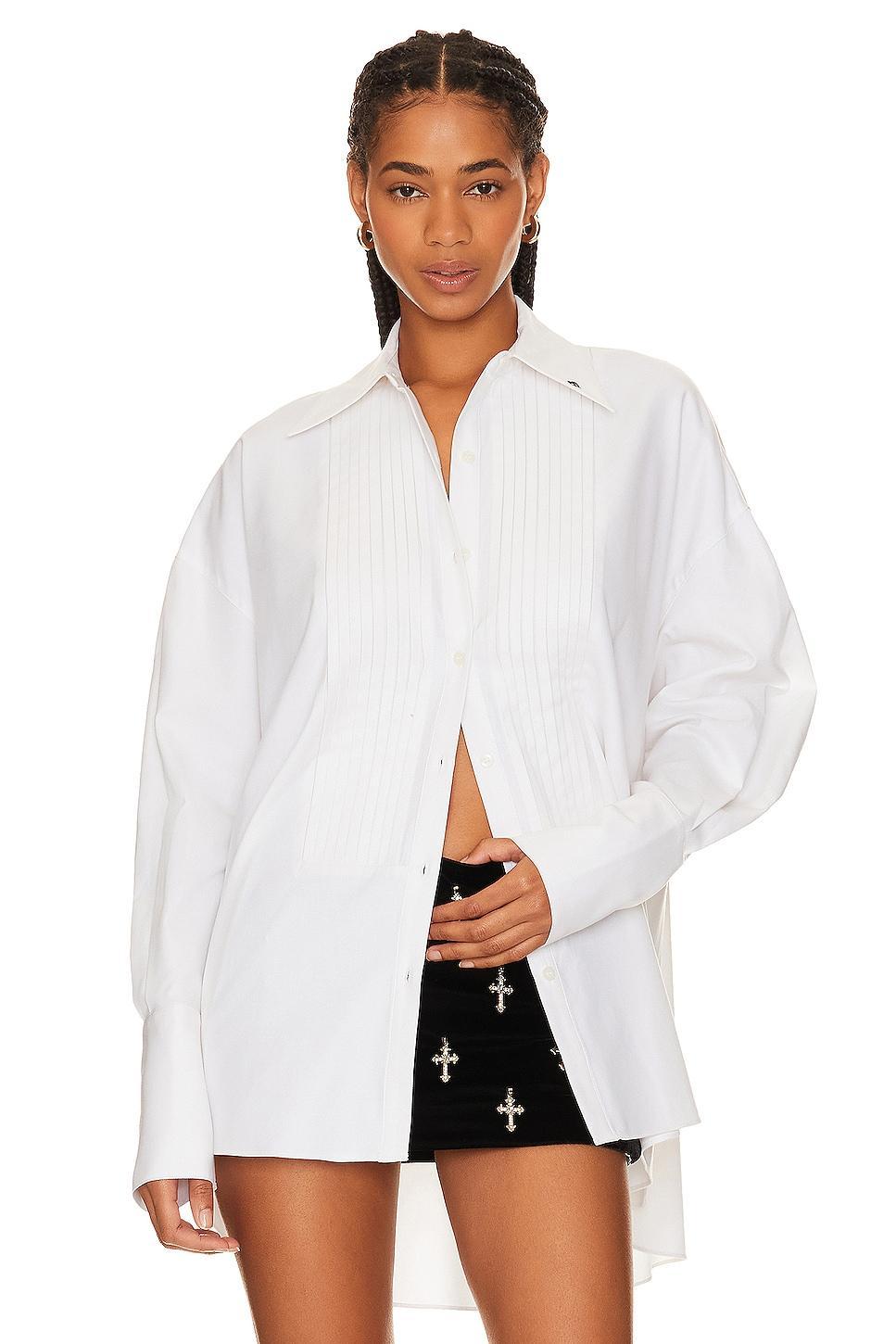 Almudena Oversized Button Up Shirt LOBA Product Image