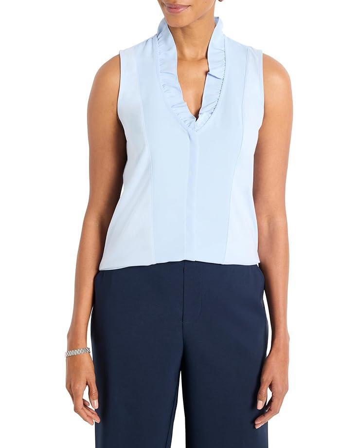 Easy V-neck Pure Cotton Sweater Product Image