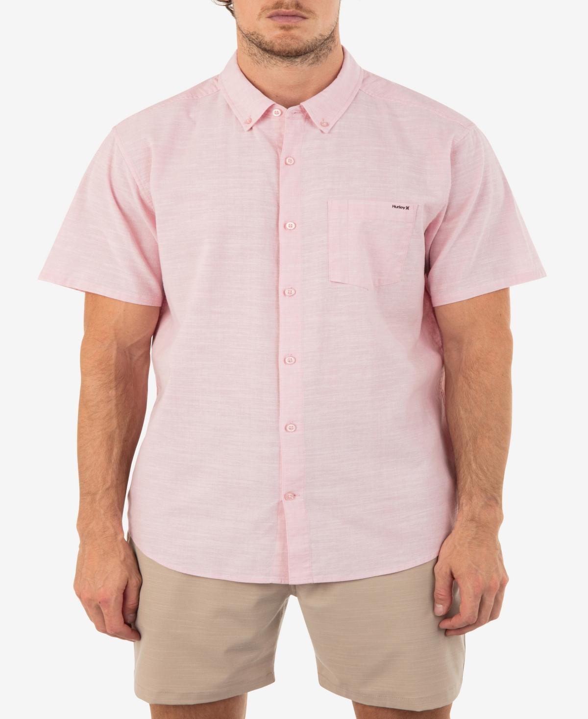 Hurley Short Sleeve One  Only Stretch Classic Fit Woven Shirt Product Image