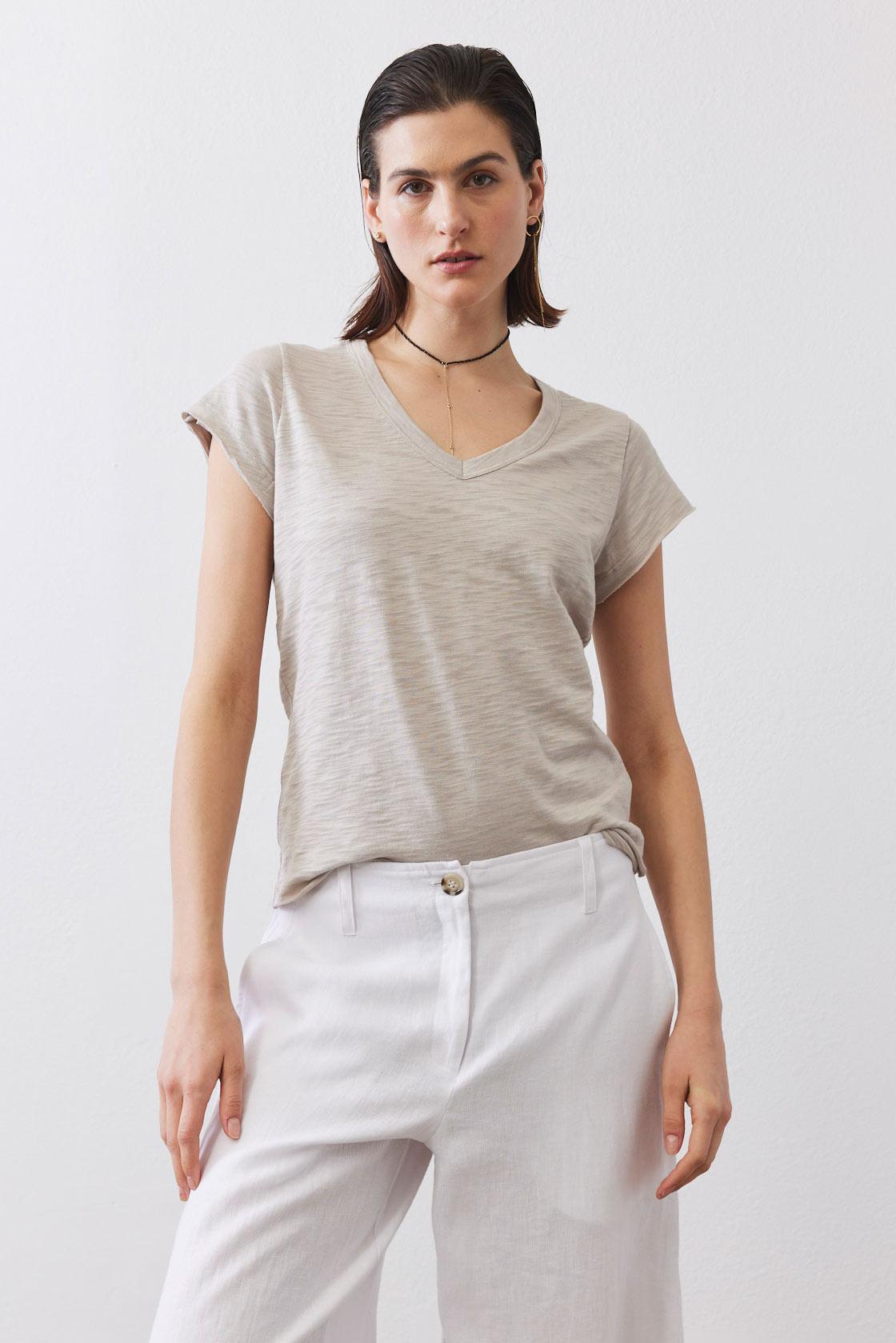 The Daily V-Neck Tee Product Image