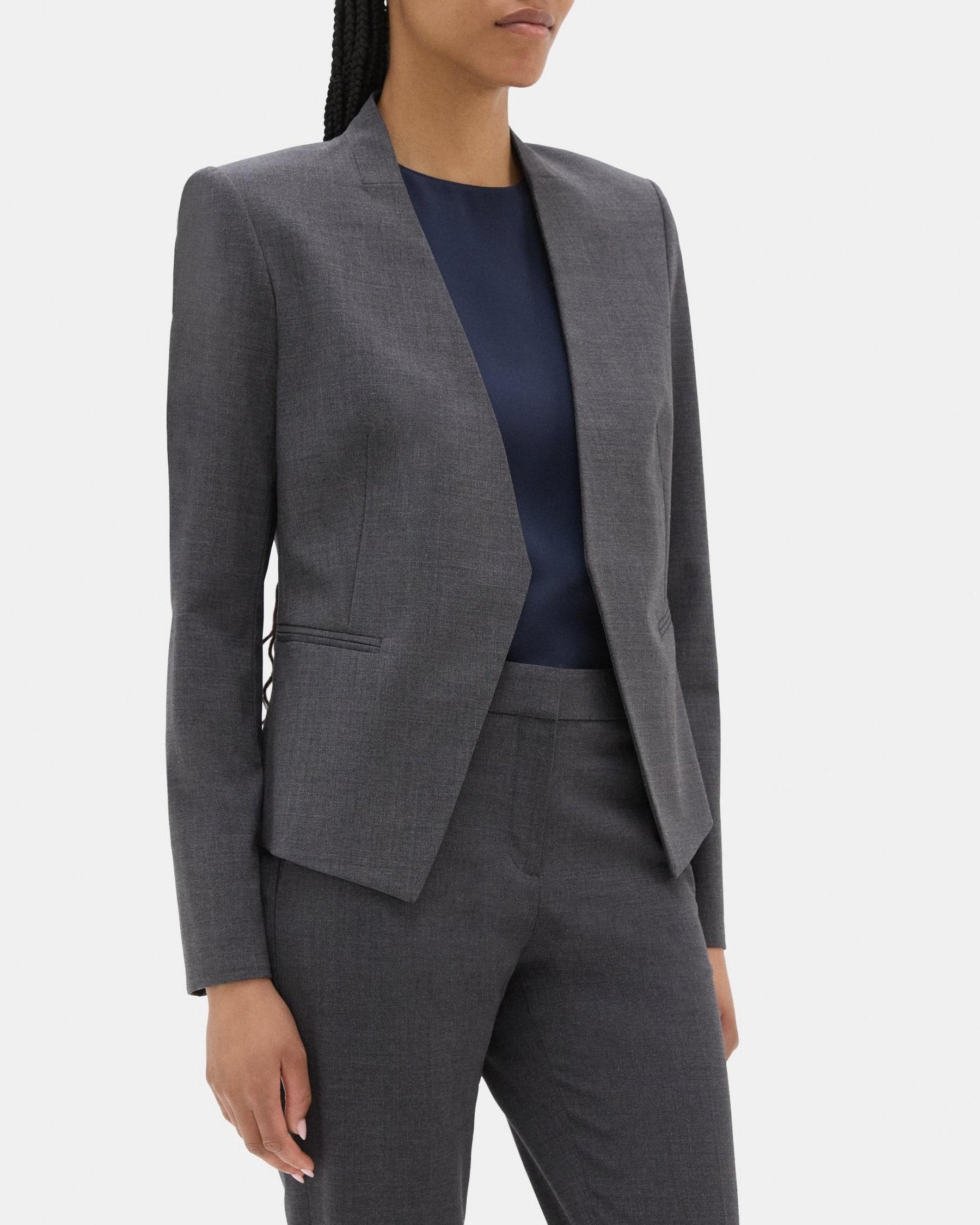 Open Blazer In Sevona Stretch Wool Product Image