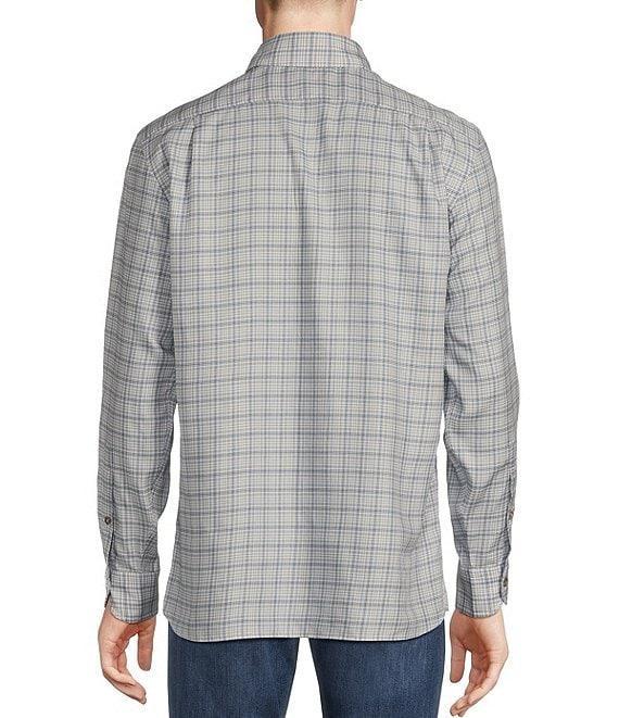 Cremieux Blue Label Plaid Twill Long Sleeve Woven Shirt Product Image