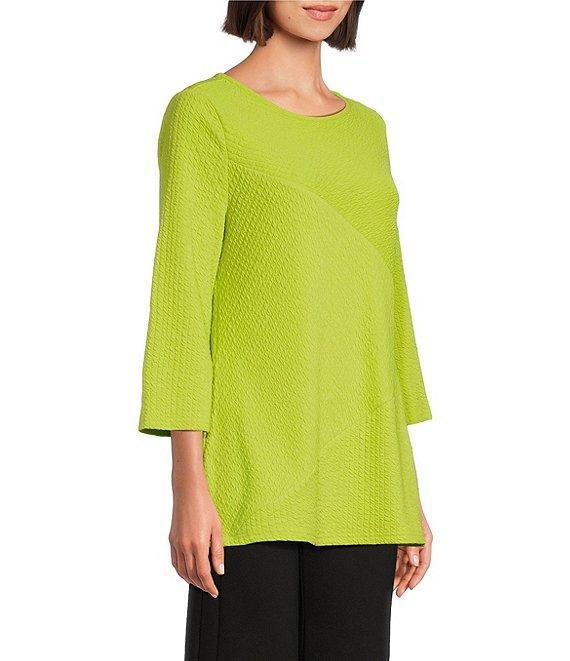Slim Factor by Investments Flare 3/4 Sleeve Top Product Image