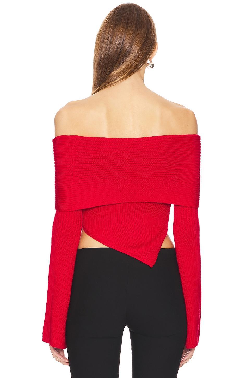 Taz Off The Shoulder Sweater LOBA Product Image