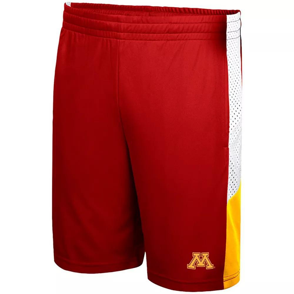 Men's Colosseum Maroon Minnesota Golden Gophers Very Thorough Shorts,  Product Image