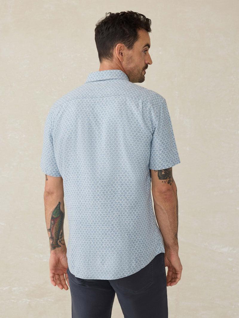 Short-Sleeve Breeze Shirt - Fish Scale Redux Product Image