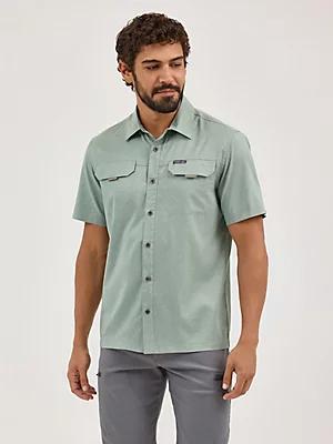 Men's Hiking Short Sleeve Shirt | Men's SHIRTS | Wrangler® Product Image